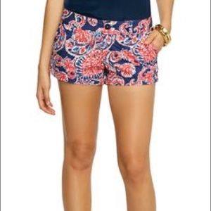 Lilly Pulitzer Walsh Shorts in Up For The Halibut